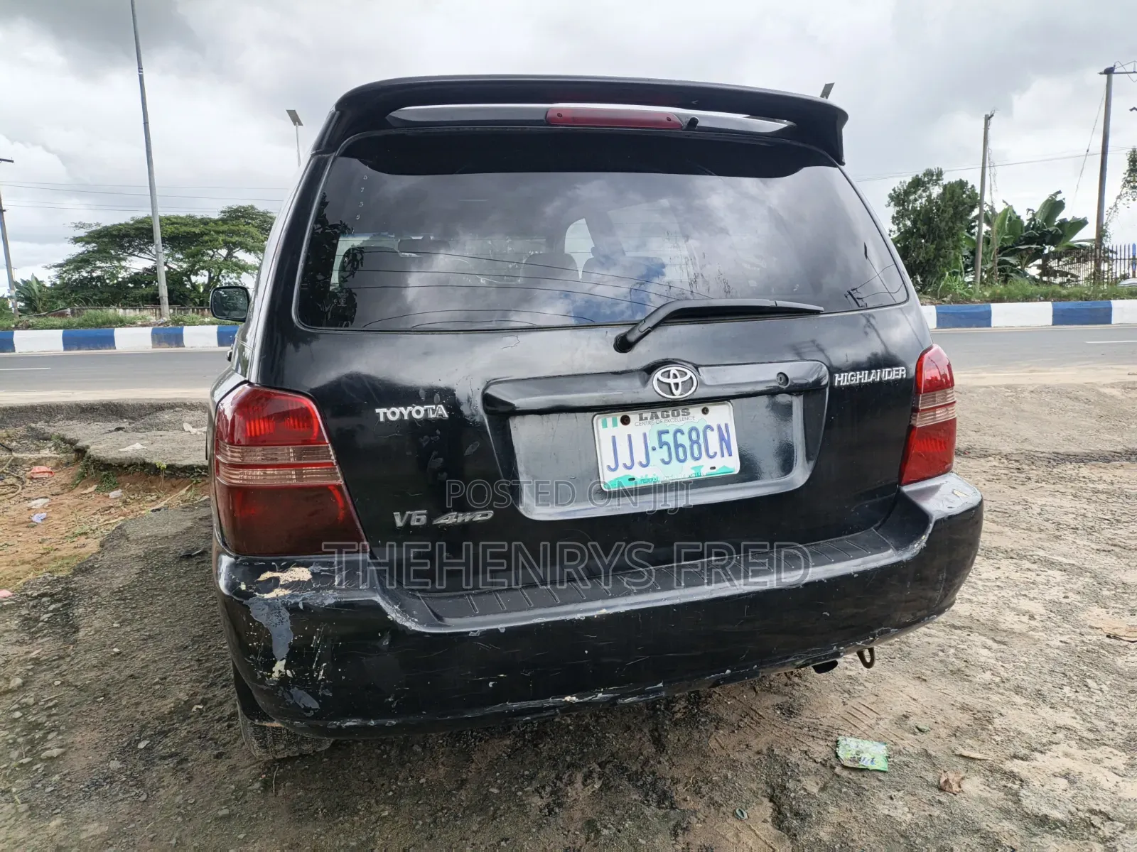 Toyota Highlander 2004 Black