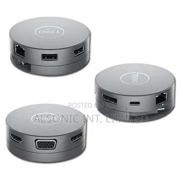 DELL 7-in-1 USB-C Multiport Adapter 2. Ports, 1 USB-C, 1 HDMI