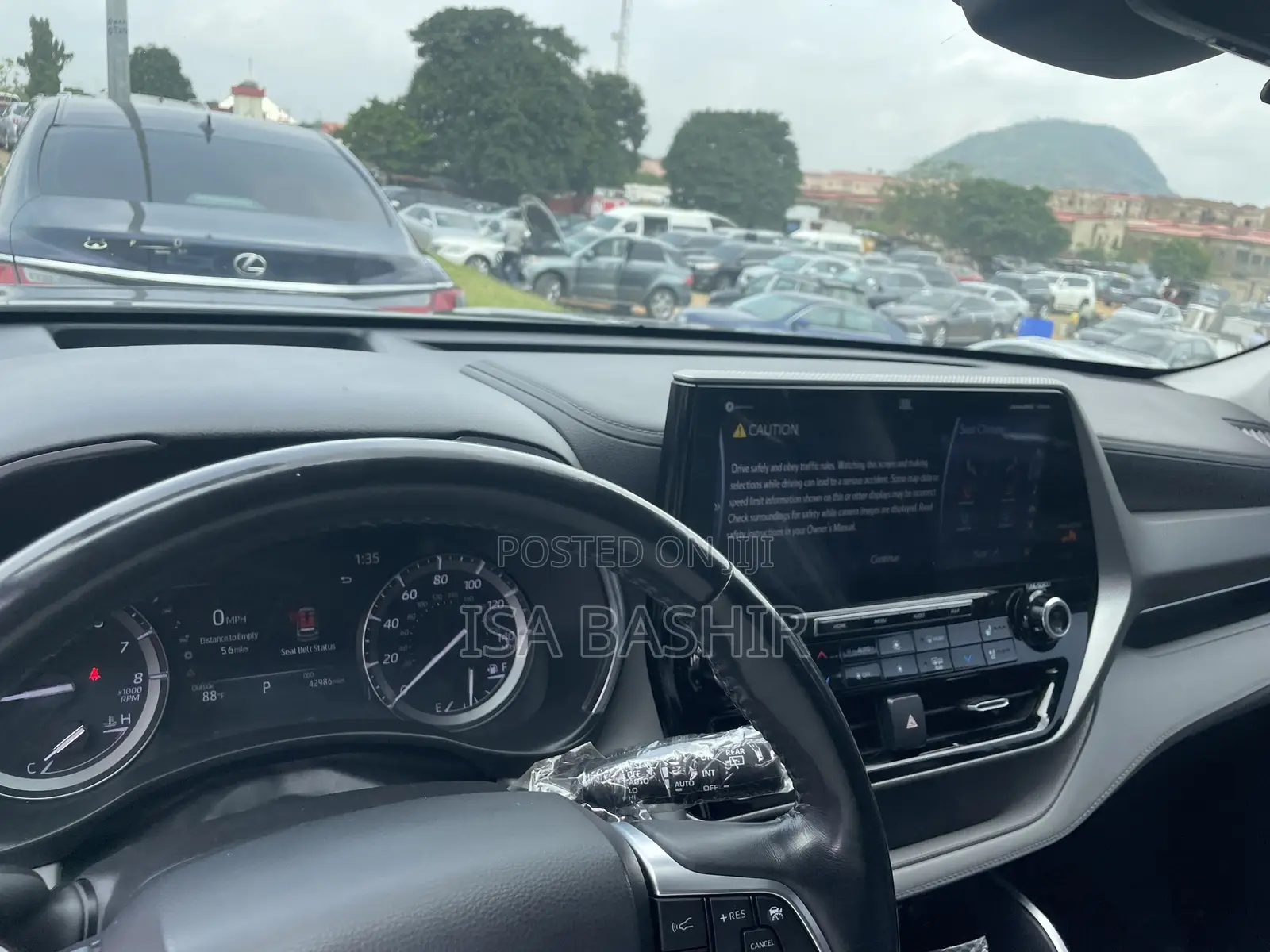 Toyota Highlander Platinum AWD 2020 Black