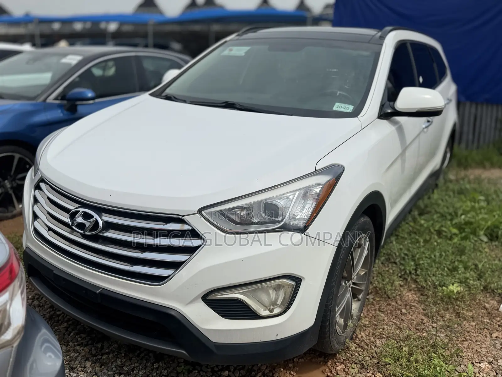 Hyundai Santa Fe 2013 White