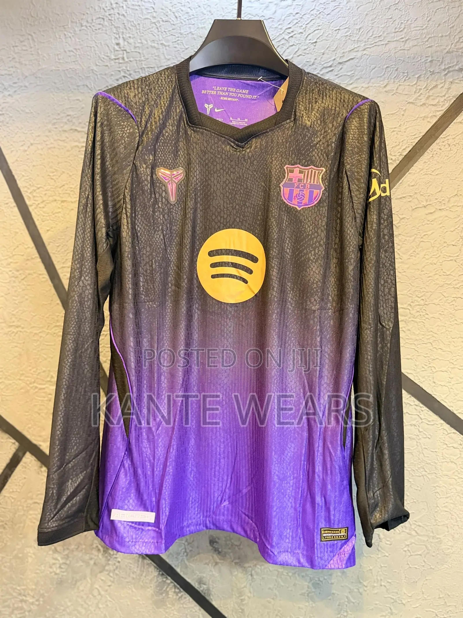 Barcelona Away Jersey 2026/27 Long Sleeve Player Version