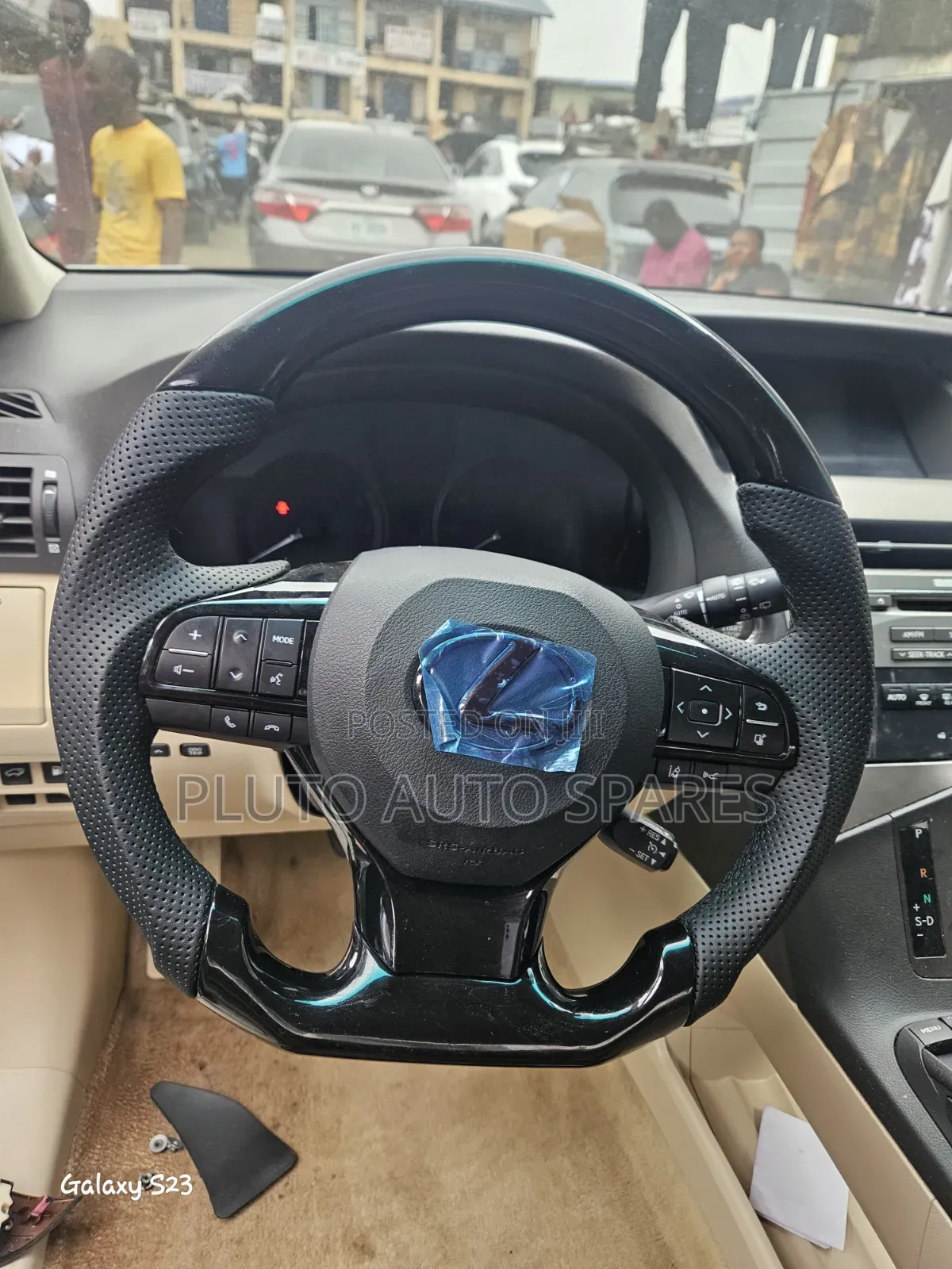 All-Black Lexus Steering Wheels 