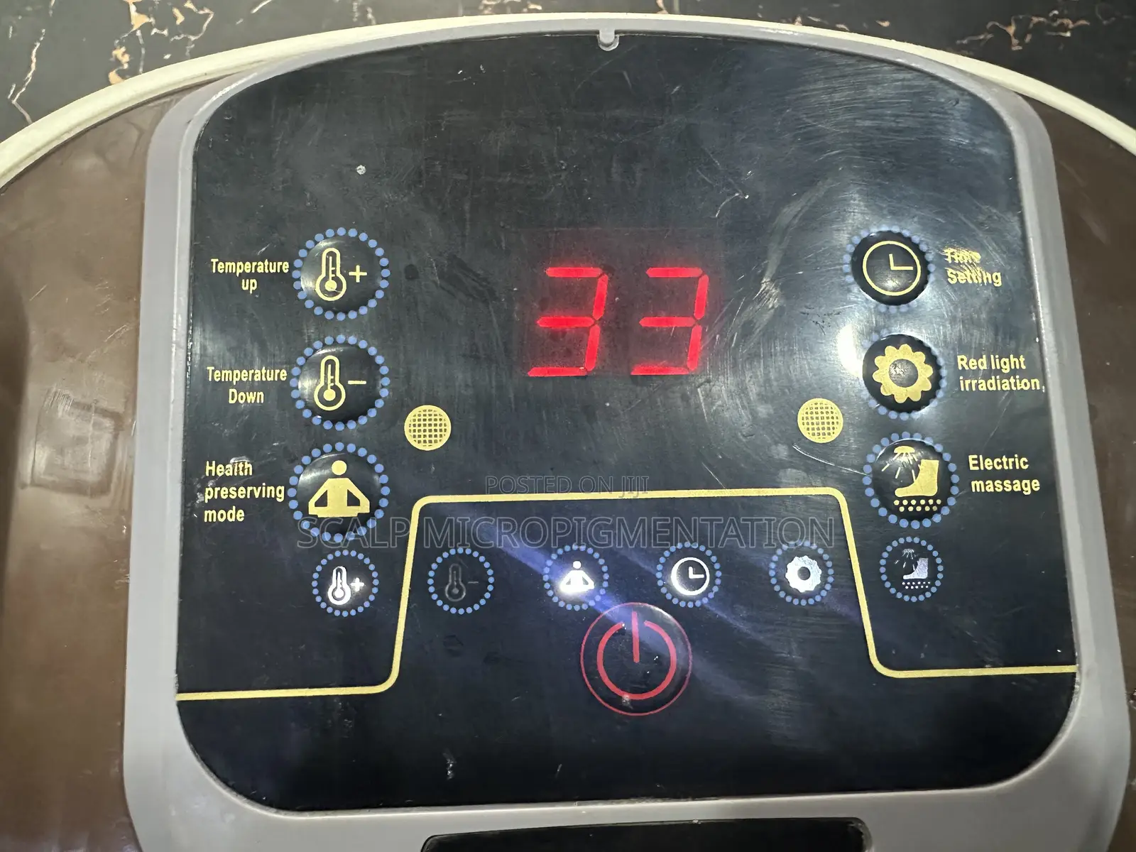 Electric Foot Spa Massager – Bubble, Heat, Vibration Rolling Massage