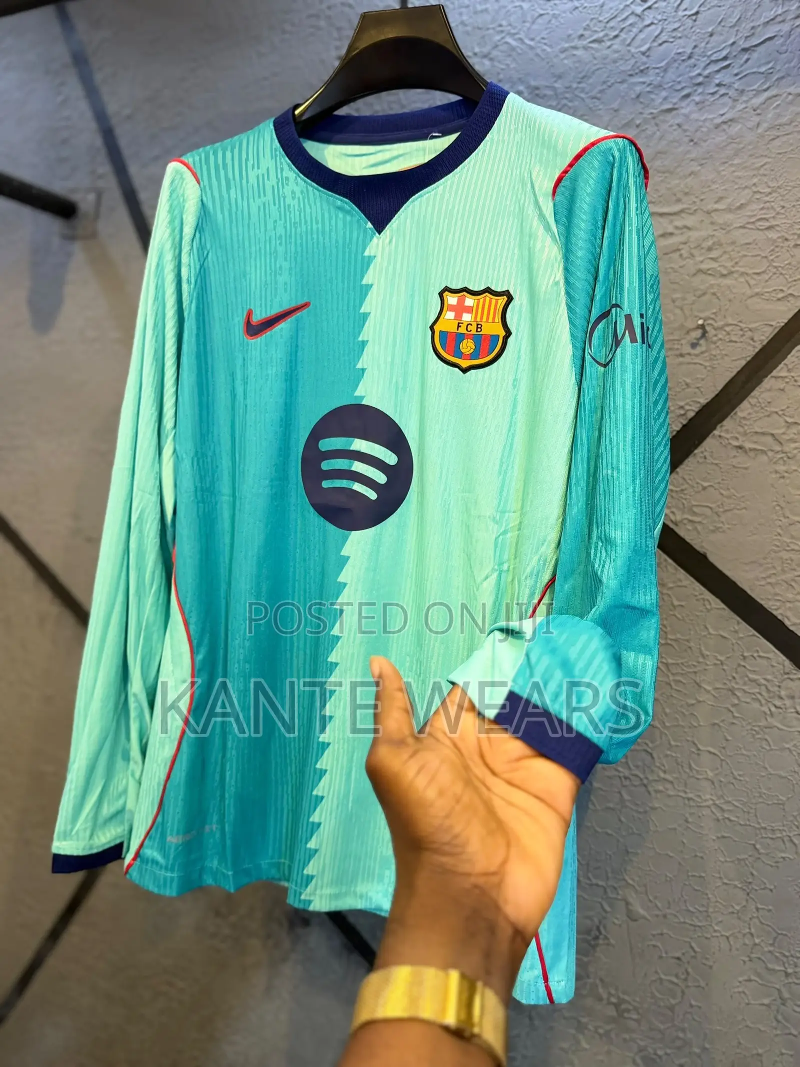 Barcelona 2026/27 3rd Kit Long-Sleeve Jersey Player Version