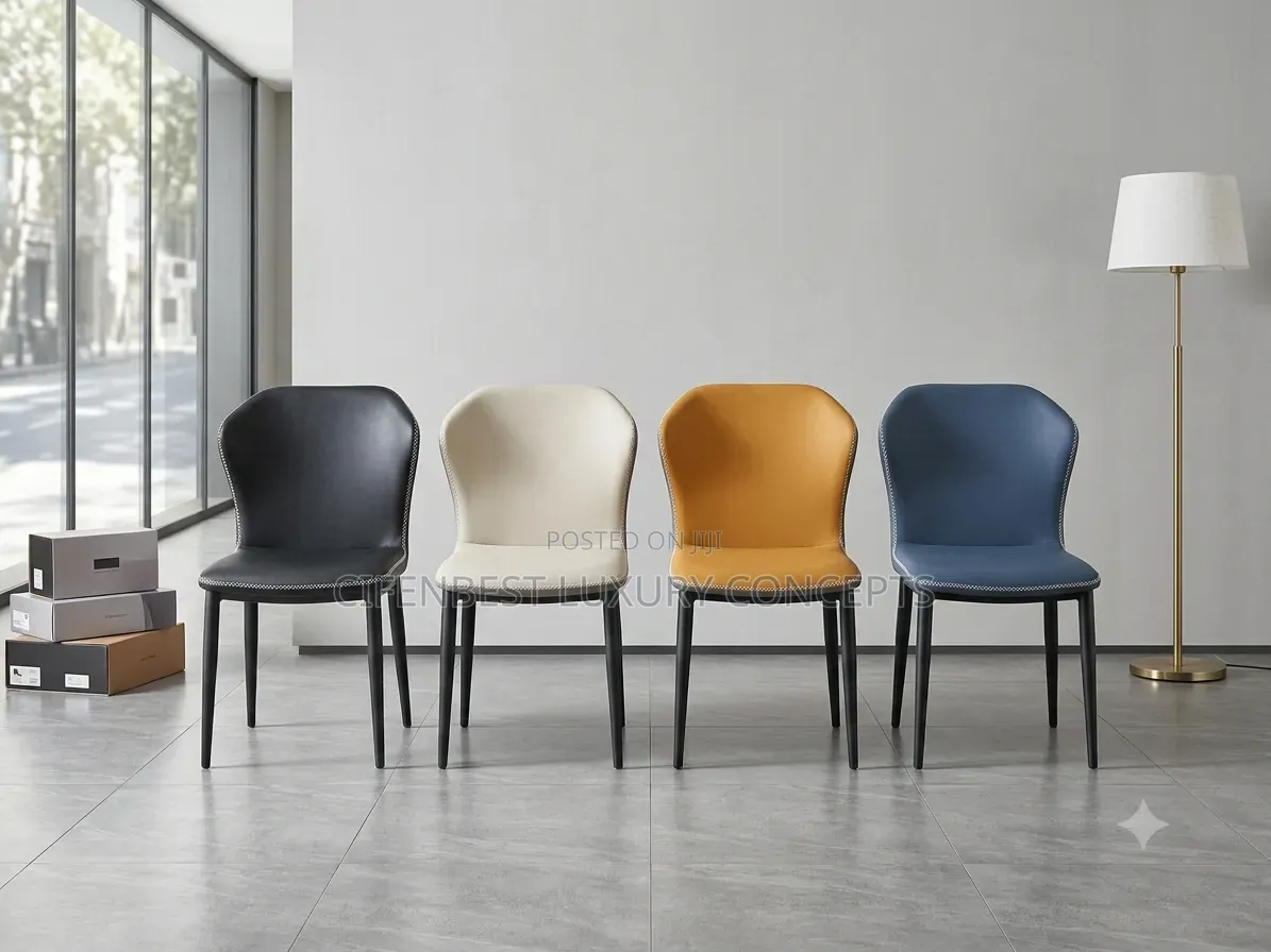 Luxury Dinning/Restaurant Leather Chairs