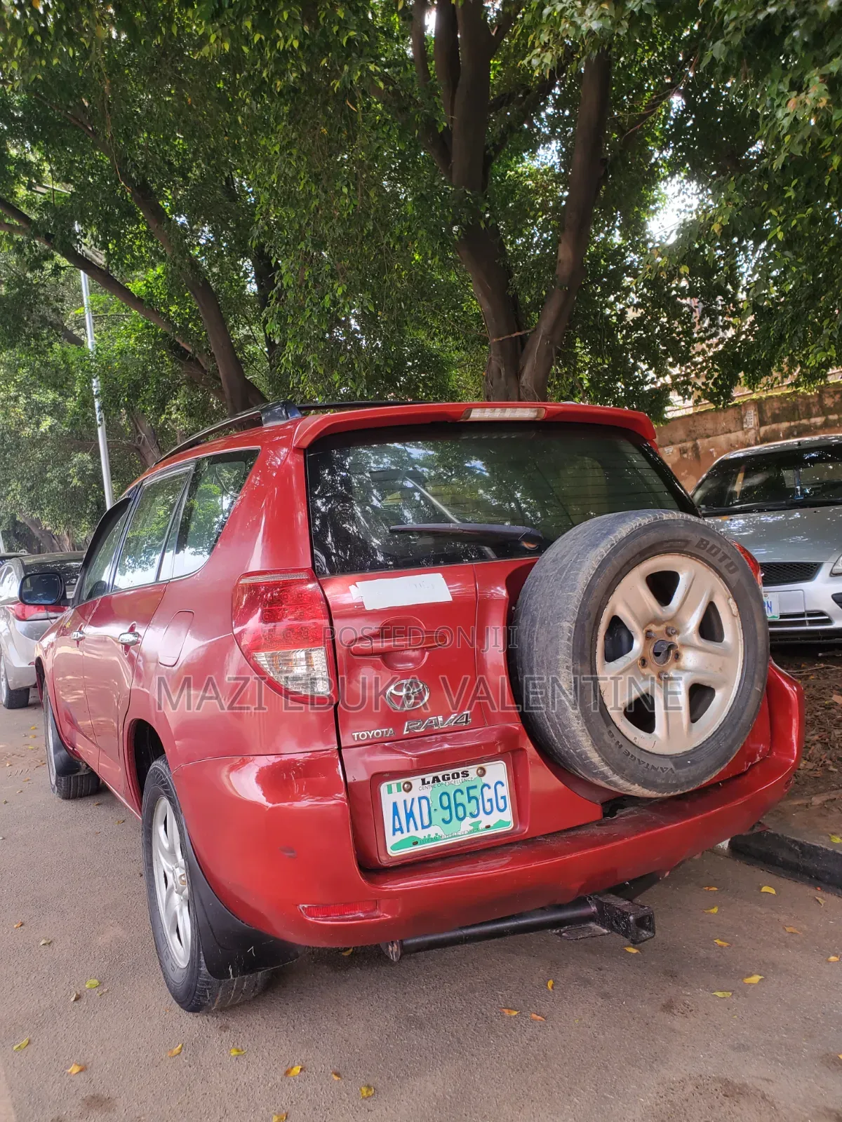 Toyota RAV4 2008 Red