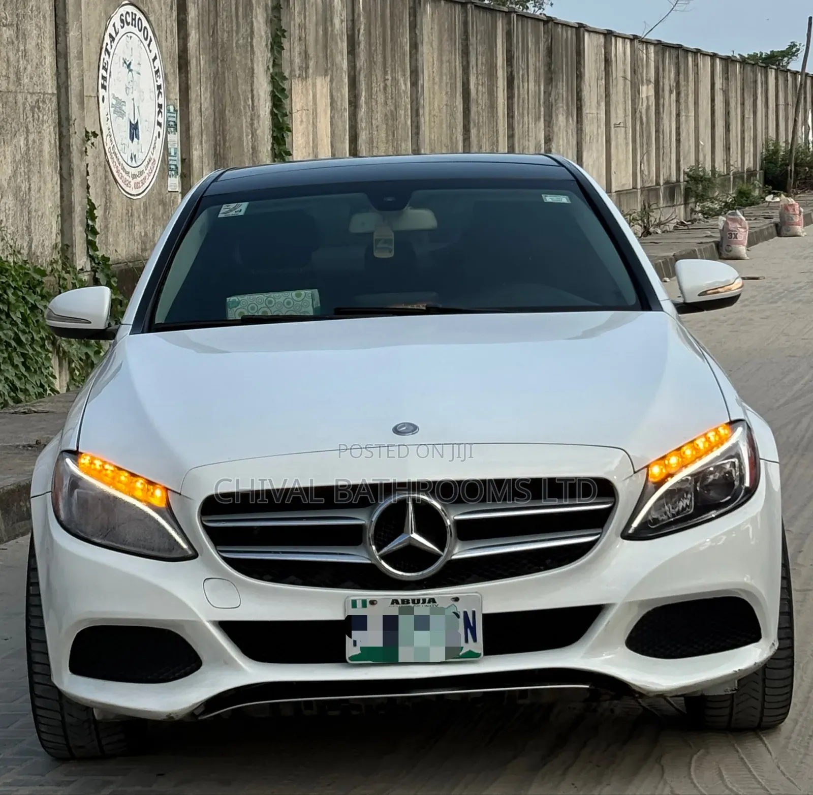 Mercedes-Benz C300 2015 White