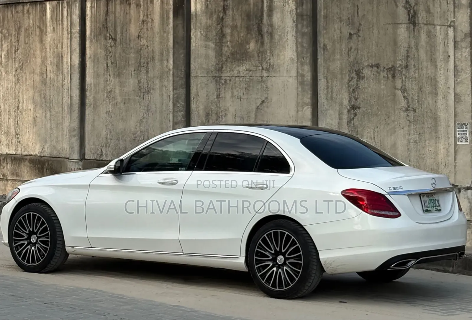 Mercedes-Benz C300 2015 White