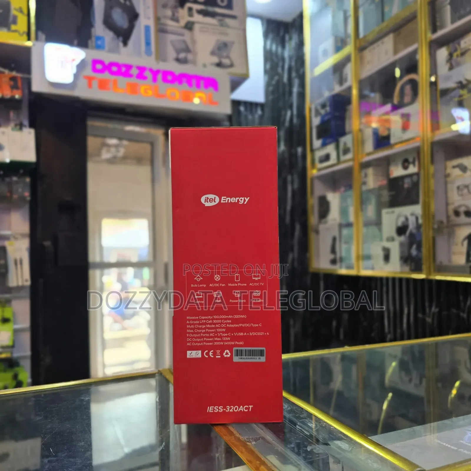 Itel Power Go Pro 100000mah Powerbank