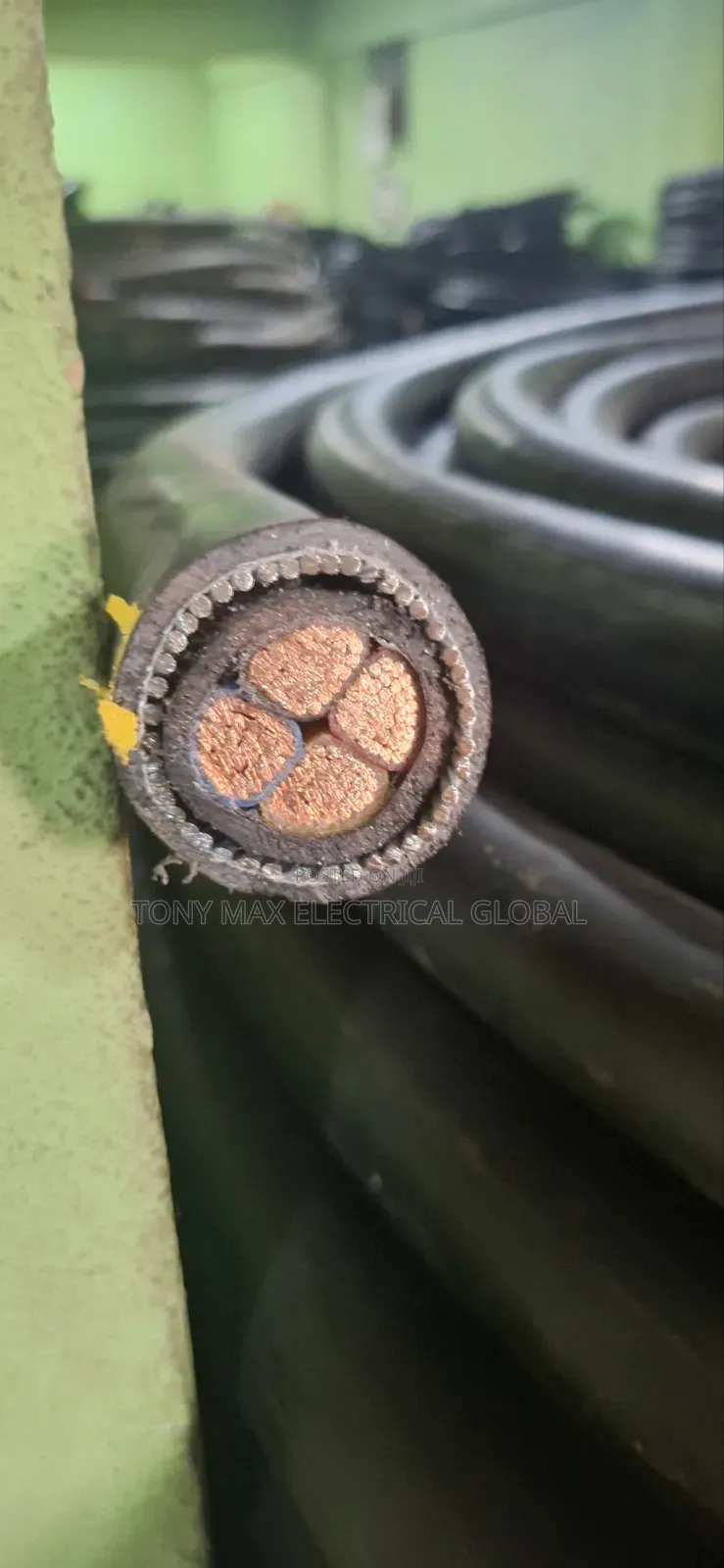 Bicc 50mm 4core Armoured Cable Full Gauge