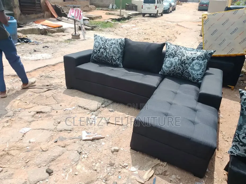 Newly Made 6 Seater L Shape Sofas