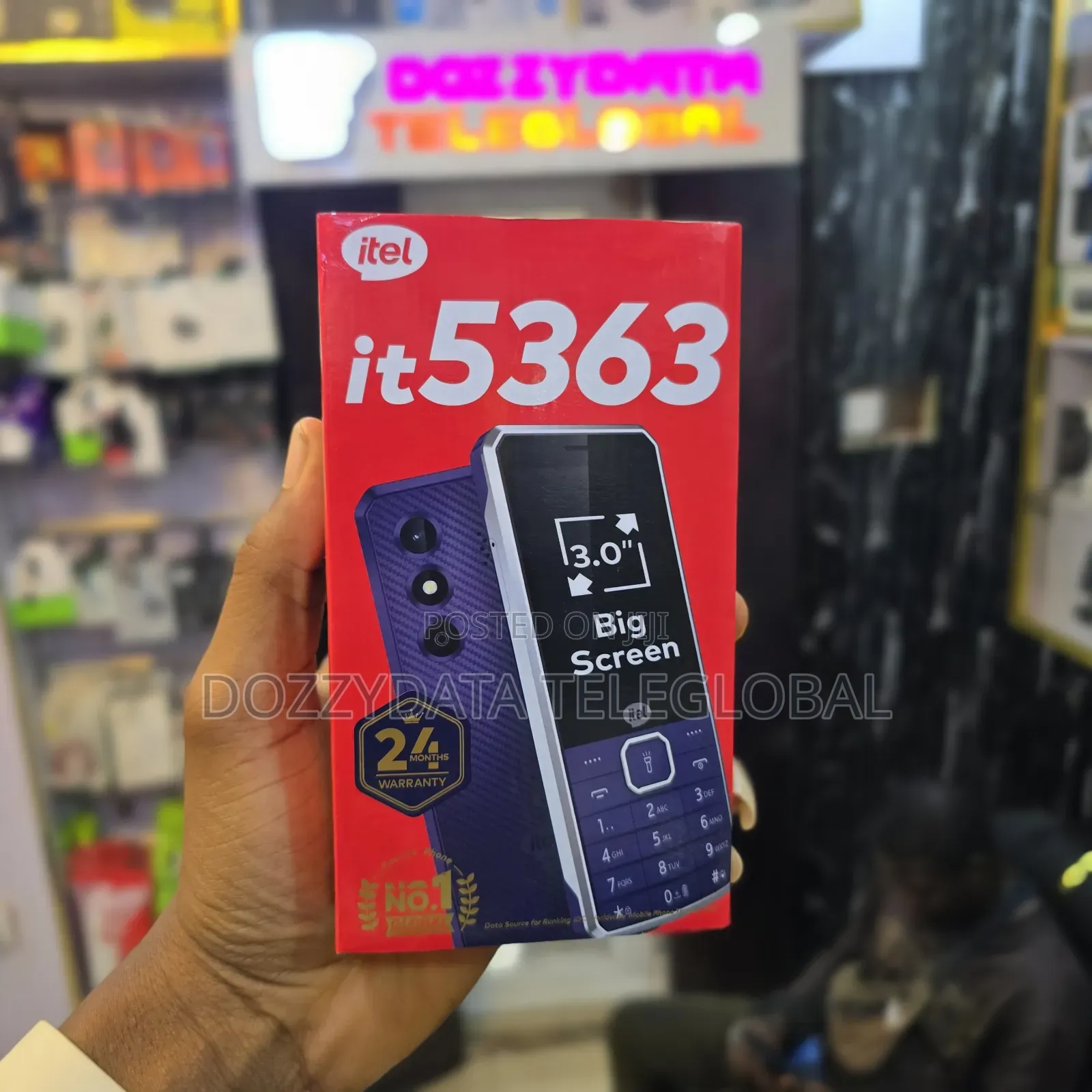 New Itel it5362 Black