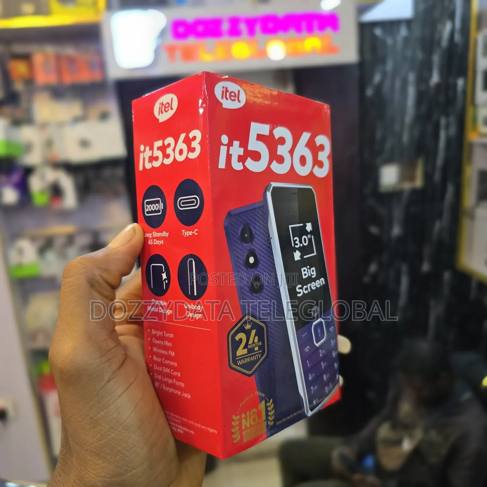 New Itel it5362 Black