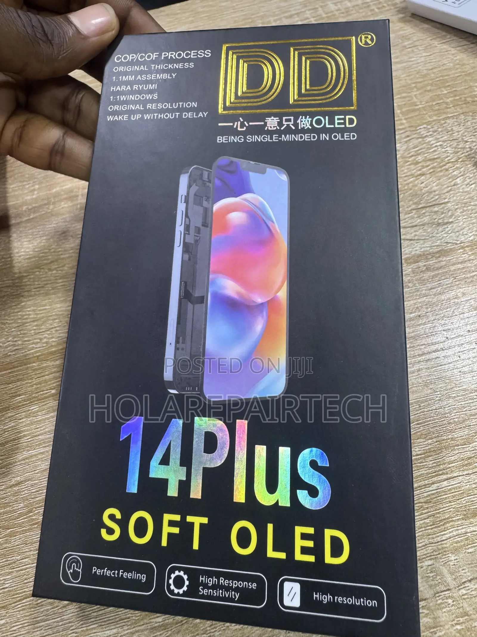 iPhone 14/14plus/14pro/14pro Max Soft Oled Dd Screen