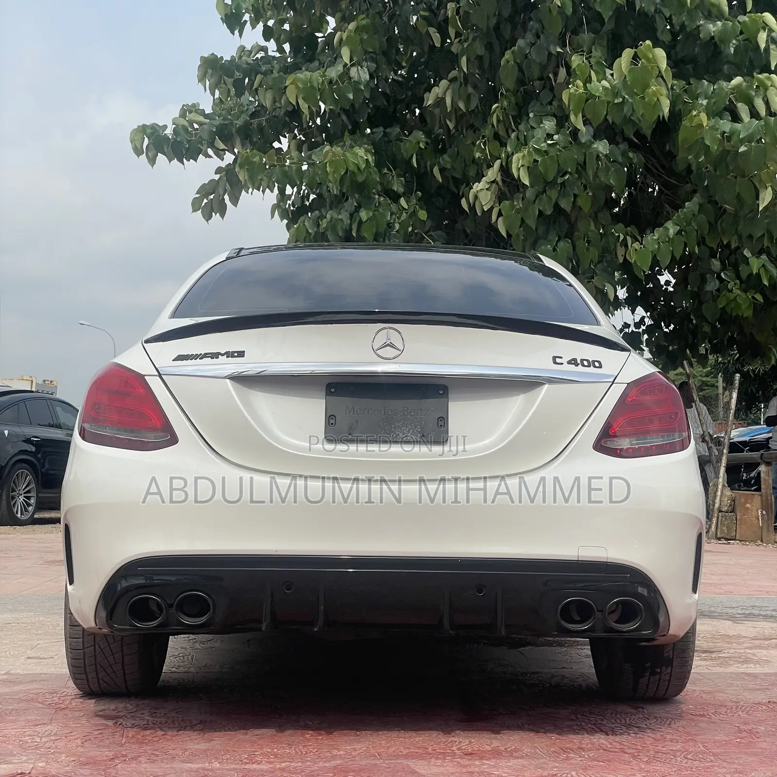 Mercedes-Benz C-Class C 400 4MATIC (S205) 2015 White