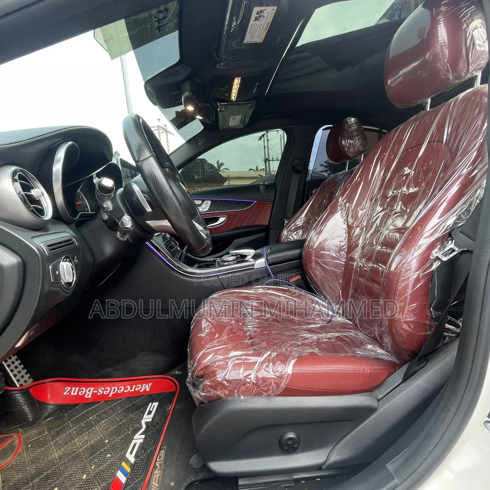 Mercedes-Benz C-Class C 400 4MATIC (S205) 2015 White