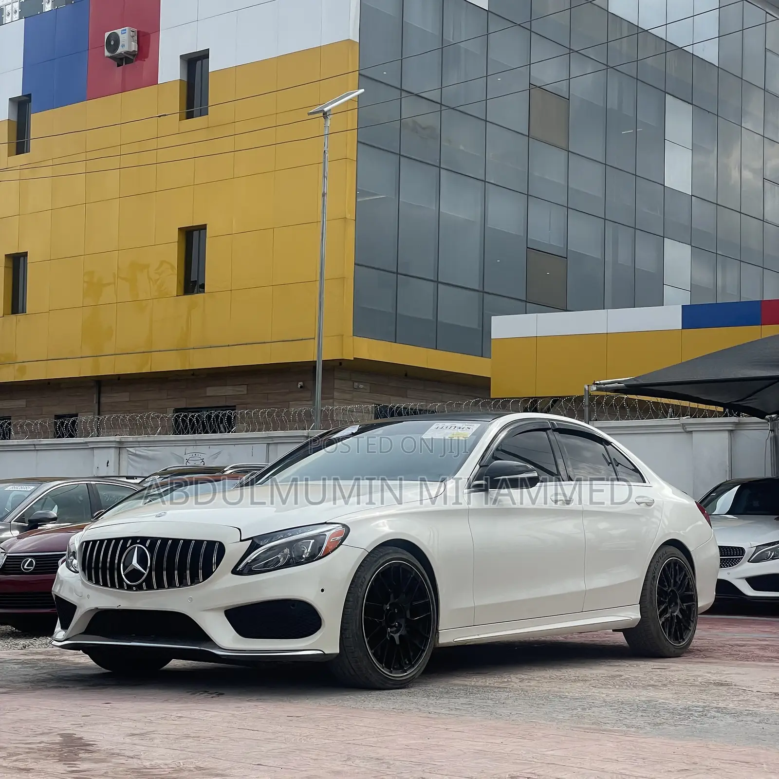 Mercedes-Benz C-Class C 400 4MATIC (S205) 2015 White
