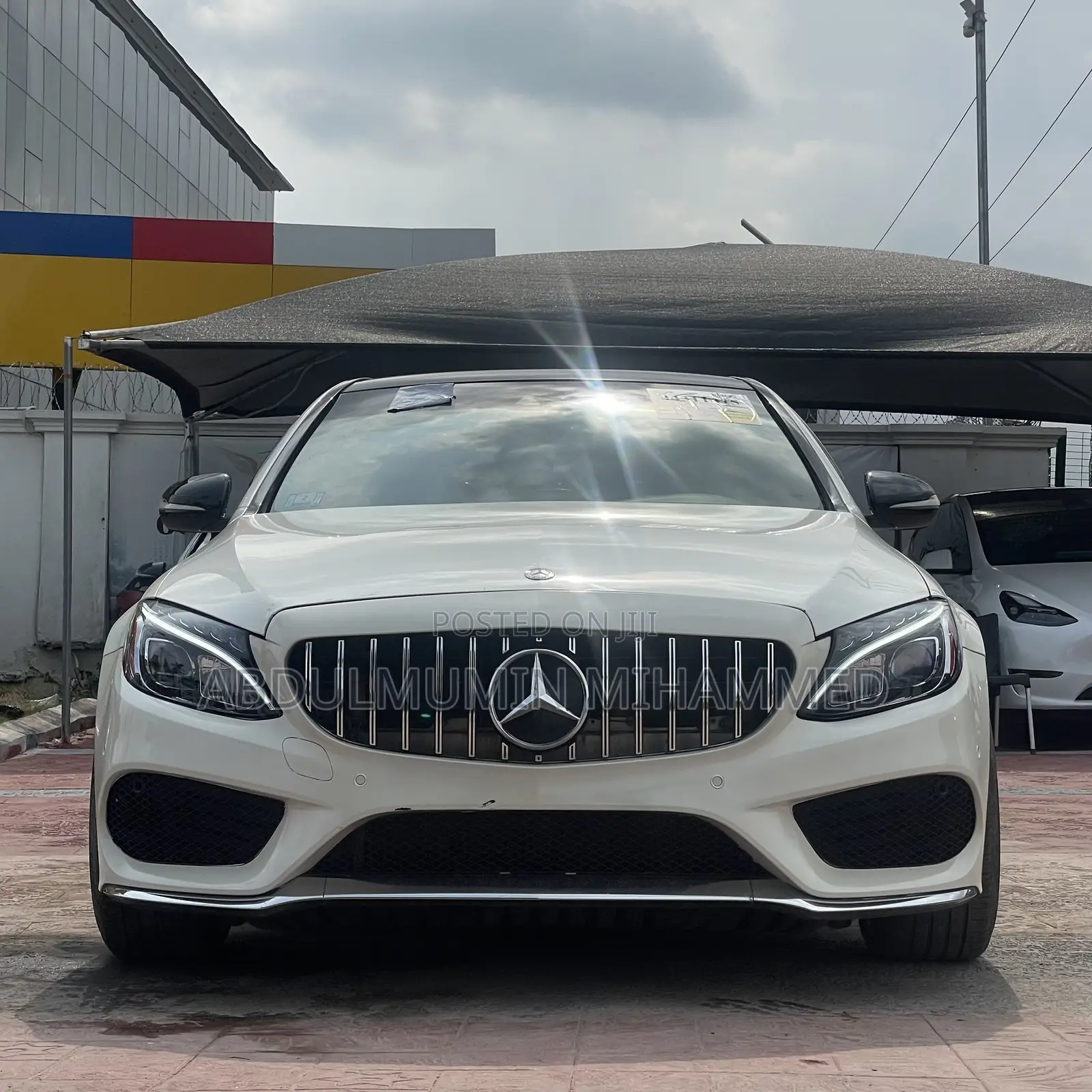 Mercedes-Benz C-Class C 400 4MATIC (S205) 2015 White