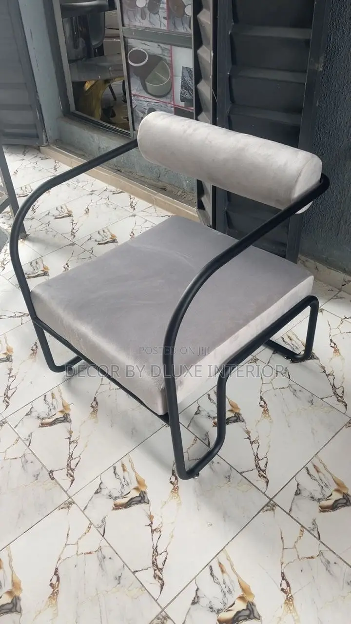 Nordic Style Single Iron Sofa Chair