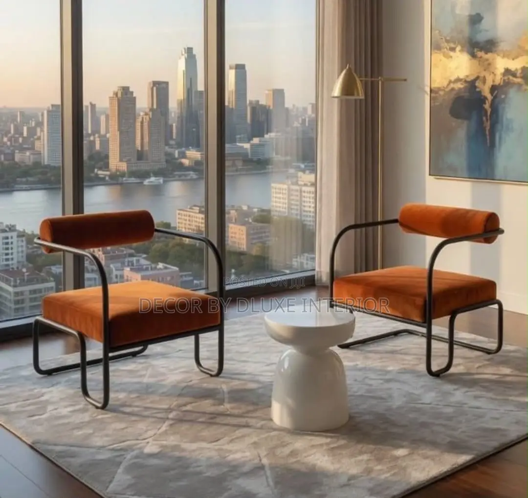 Nordic Style Single Iron Sofa Chair