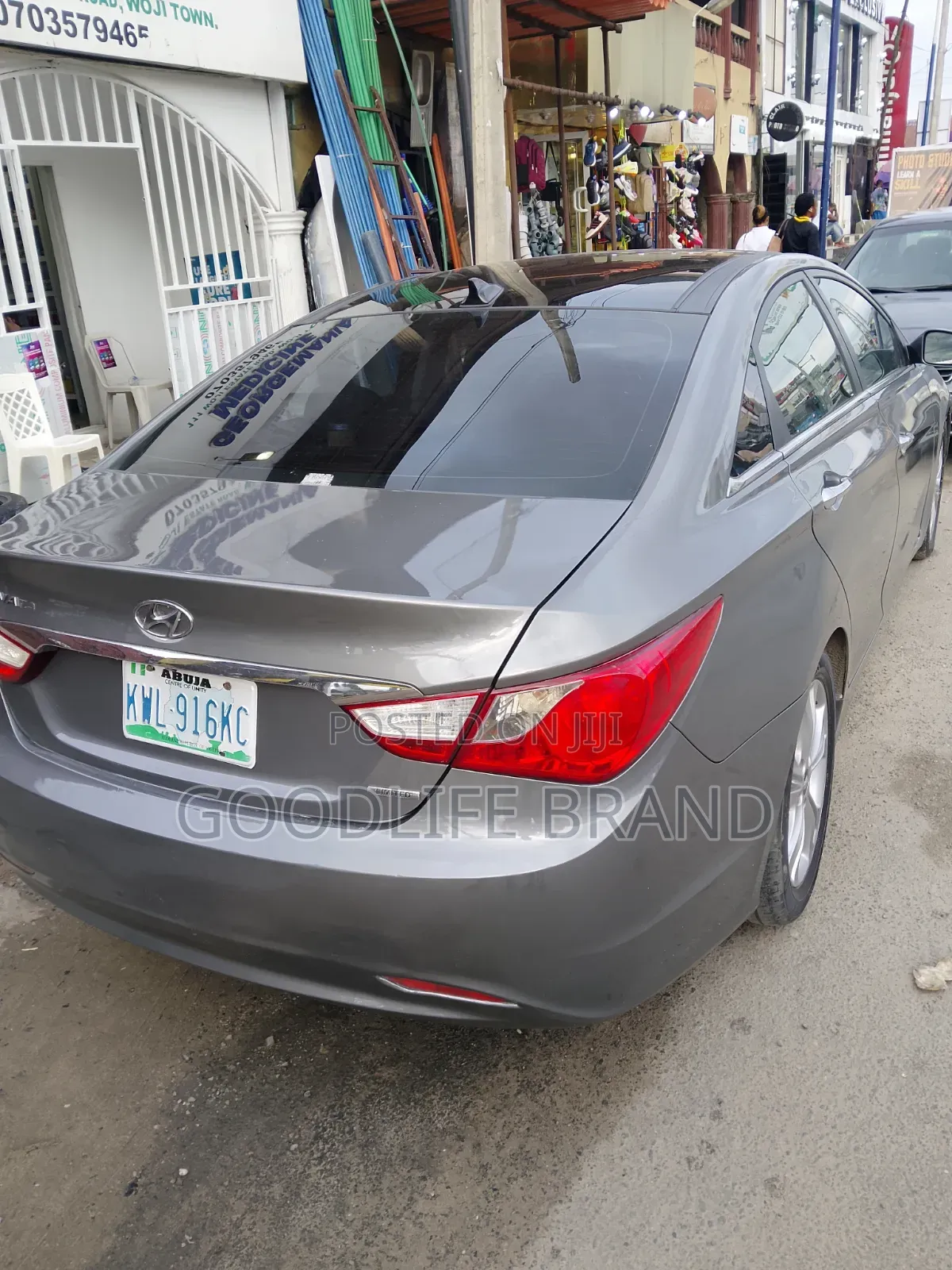 Hyundai Sonata Limited 2.0T Sedan (2.0L 4cyl 6A) 2013 Gray