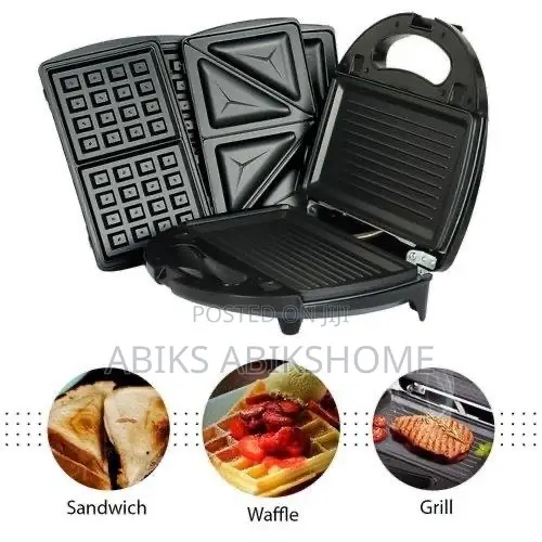 Sokany 3 in 1 Sandwich Maker
