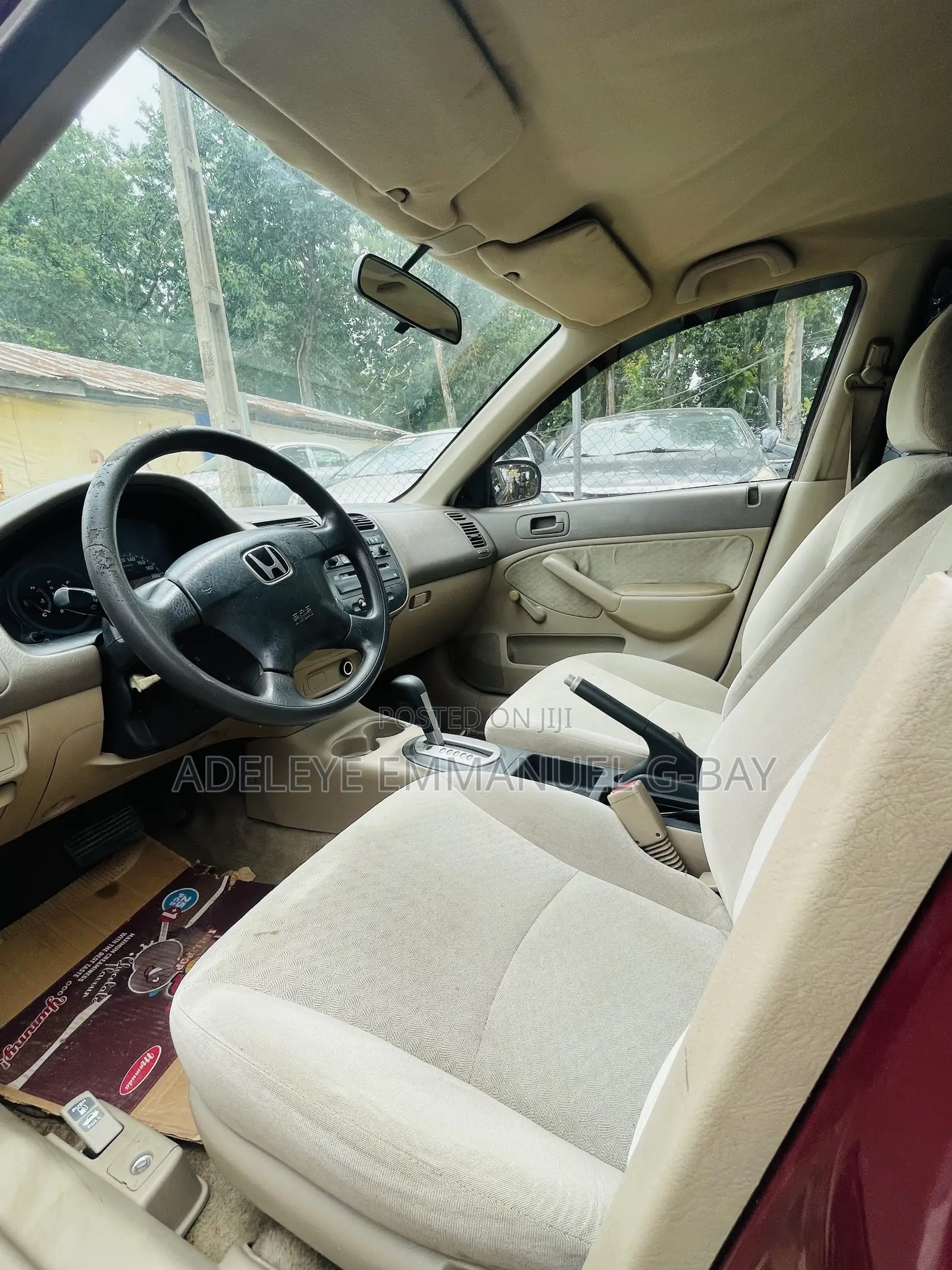 Honda Civic 2002 Burgundy