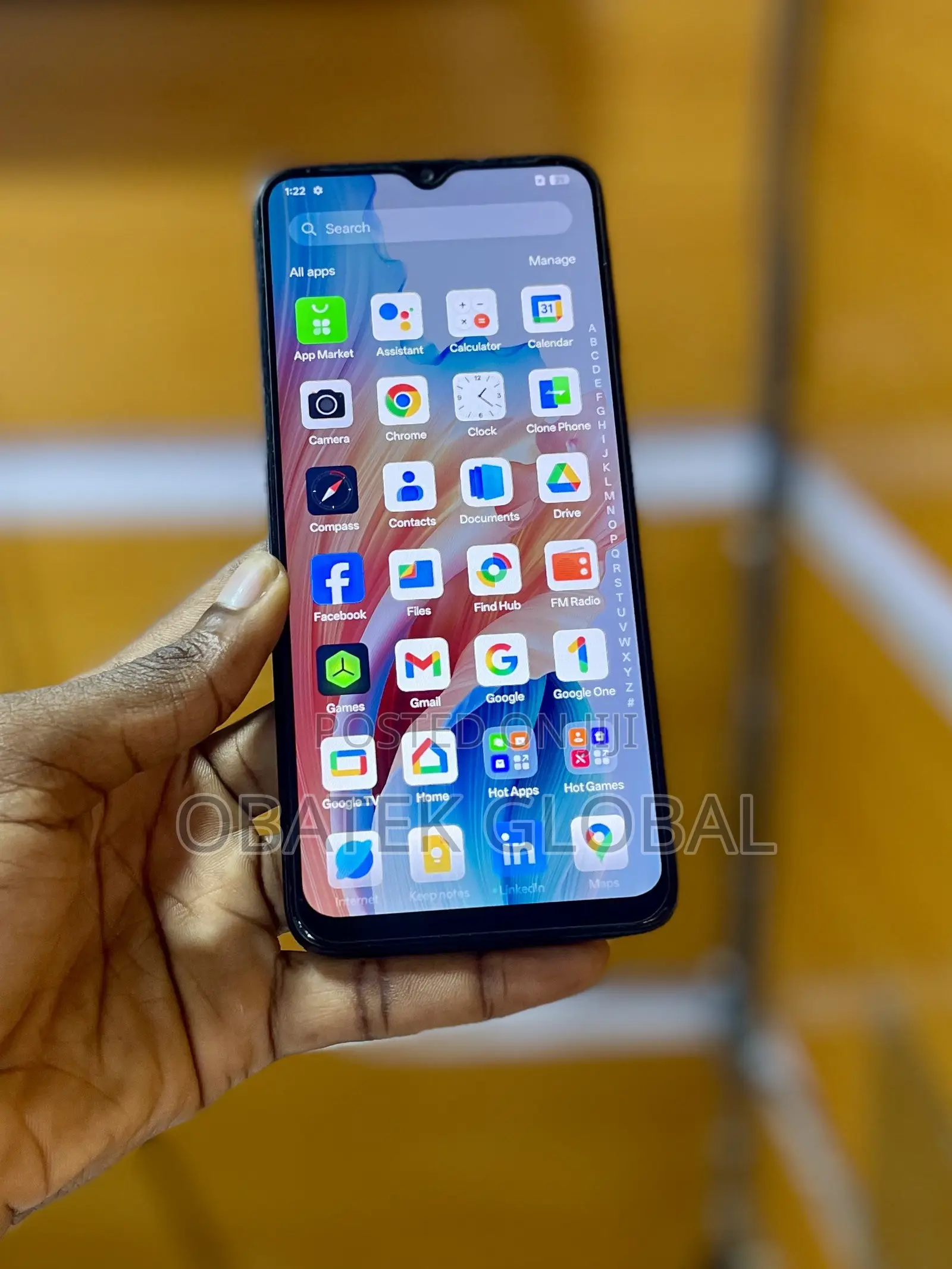 Oppo A18 128 GB Black