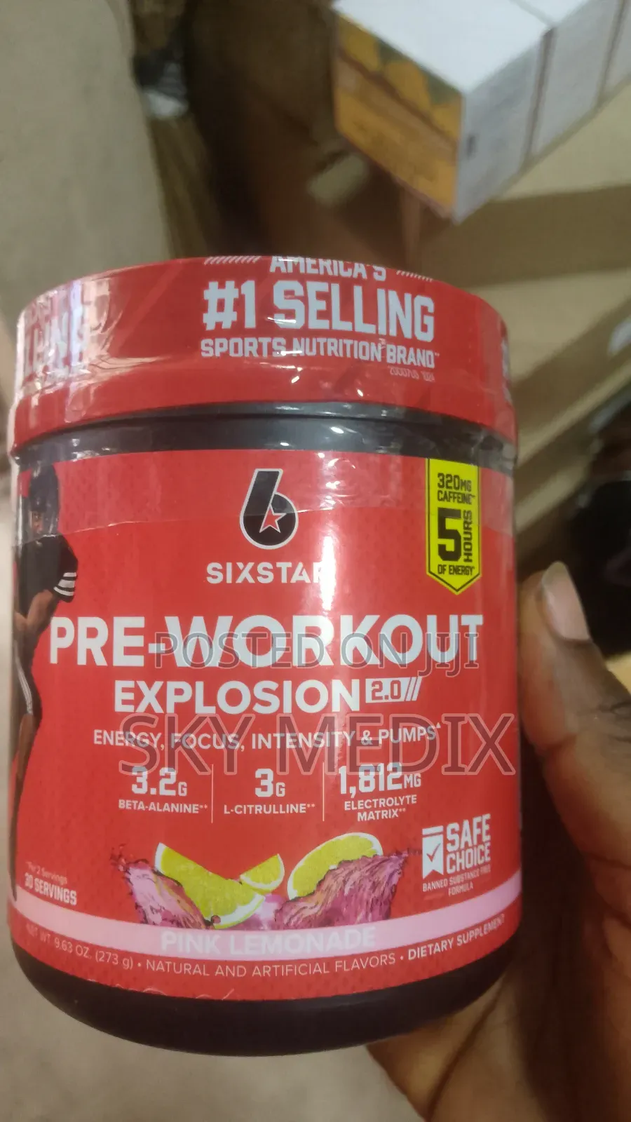 Six Star Pre Workout Explosion