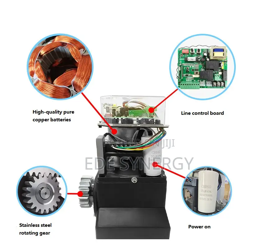 Automatic Sliding Gate Door Operator for Modern Villa Garage