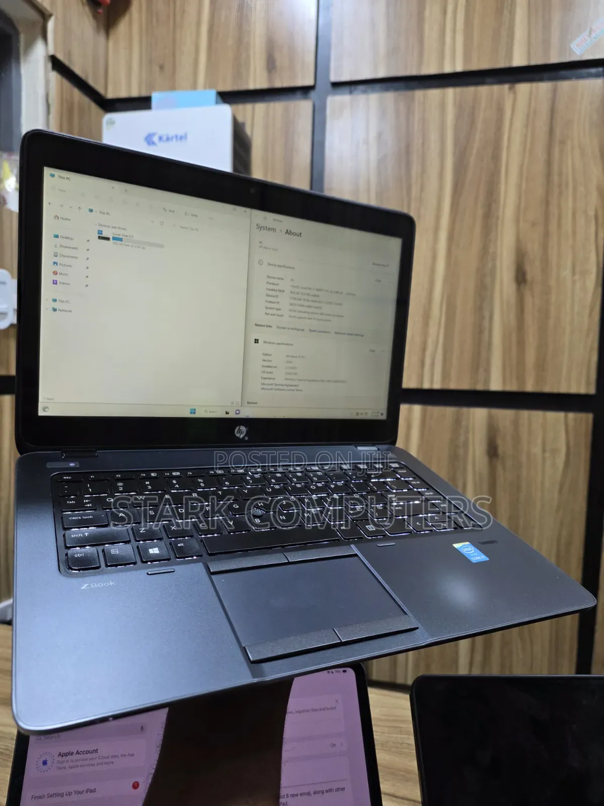 Laptop HP ZBook 14 G2 16GB Intel Core i7 SSD 256GB