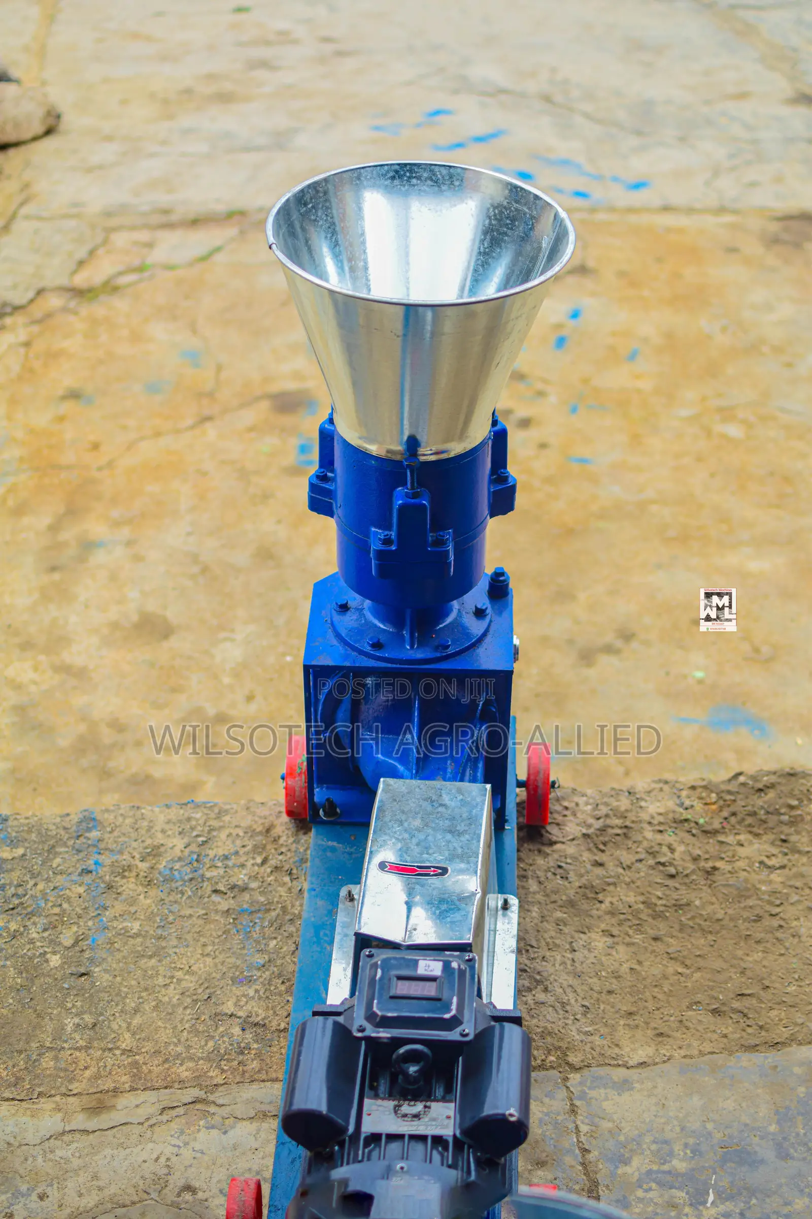 200kg/Hr Pelletizer Machine Powered With Gasoline/Electricity