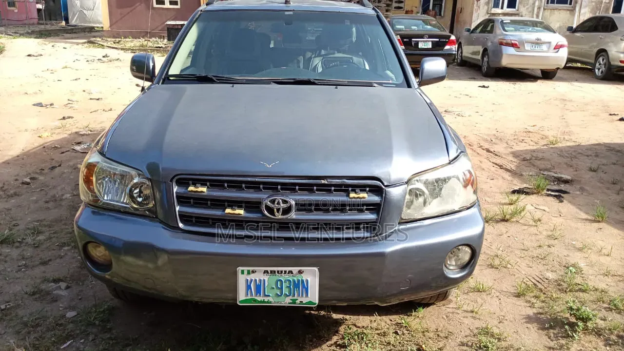 Toyota Highlander 2003 Blue