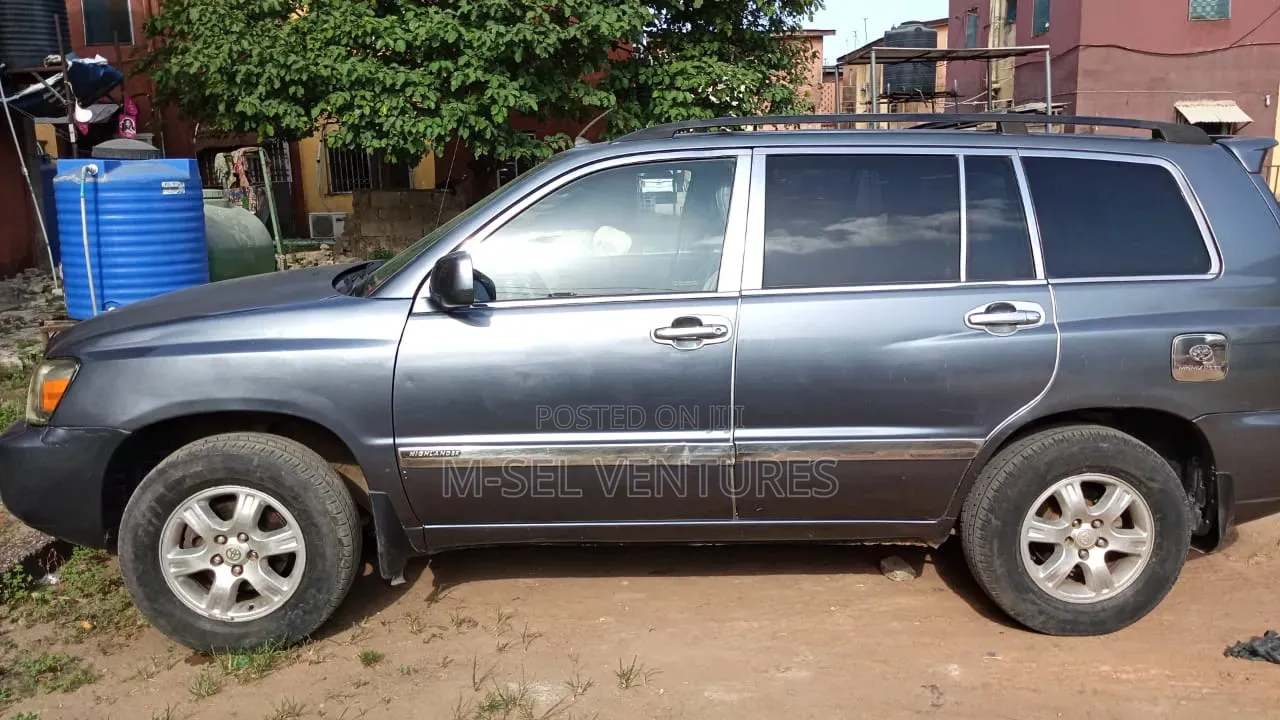 Toyota Highlander 2003 Blue