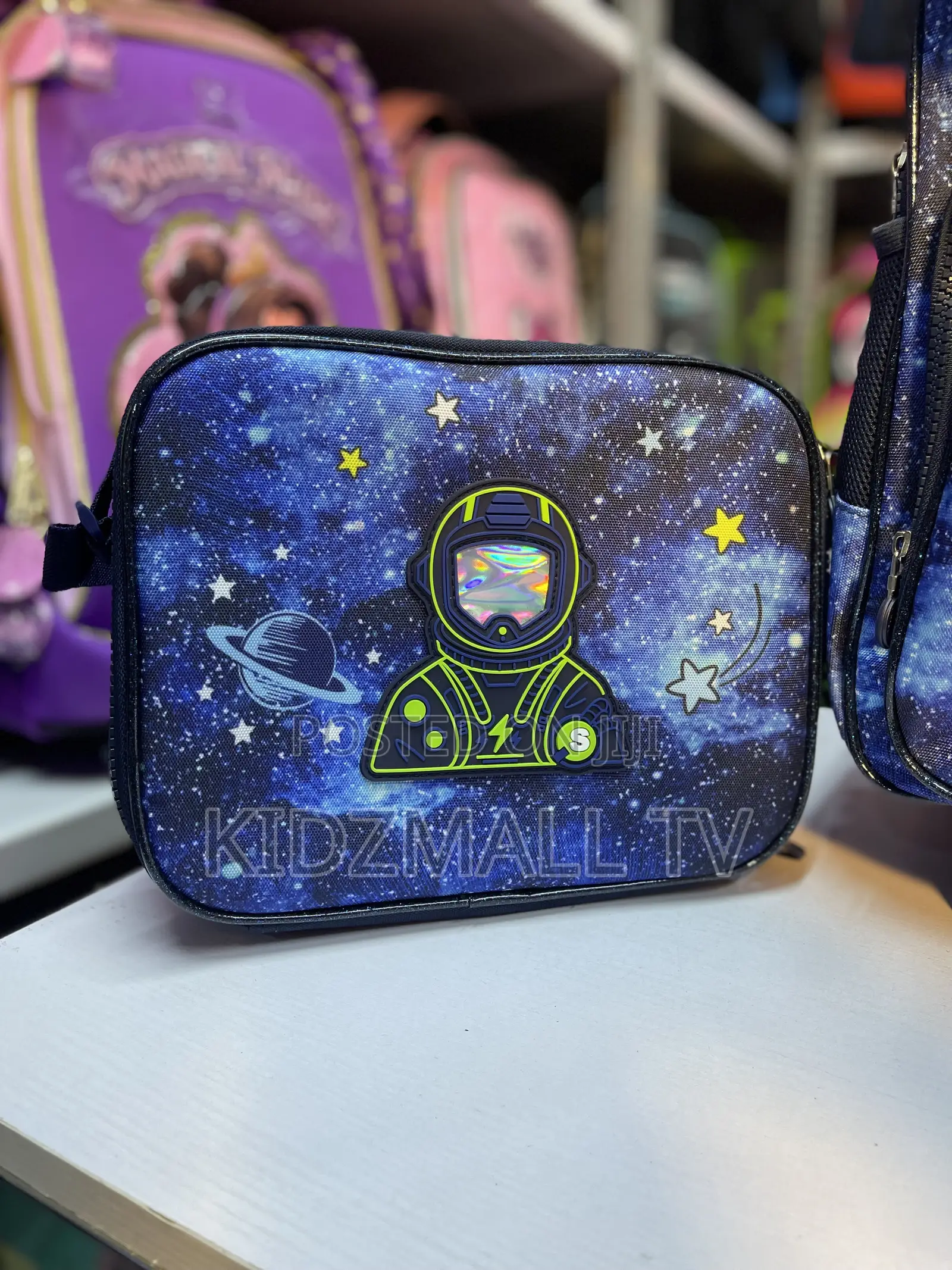 Premium Space Explorer 3-in-1 Trolley School Bag Set