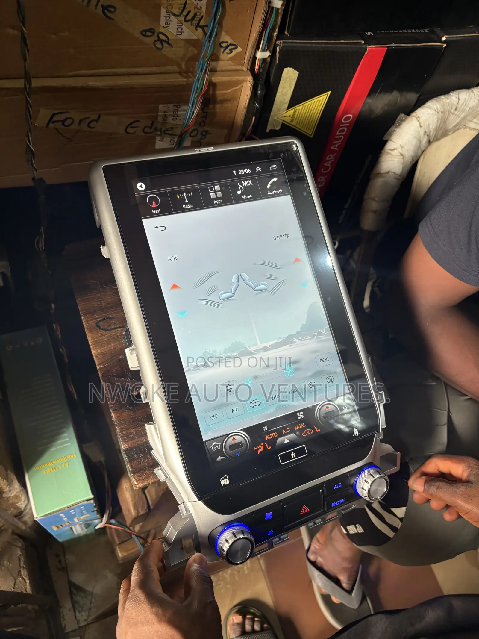 Original Android for Toyota Landcurise 2016 to 2018 Model