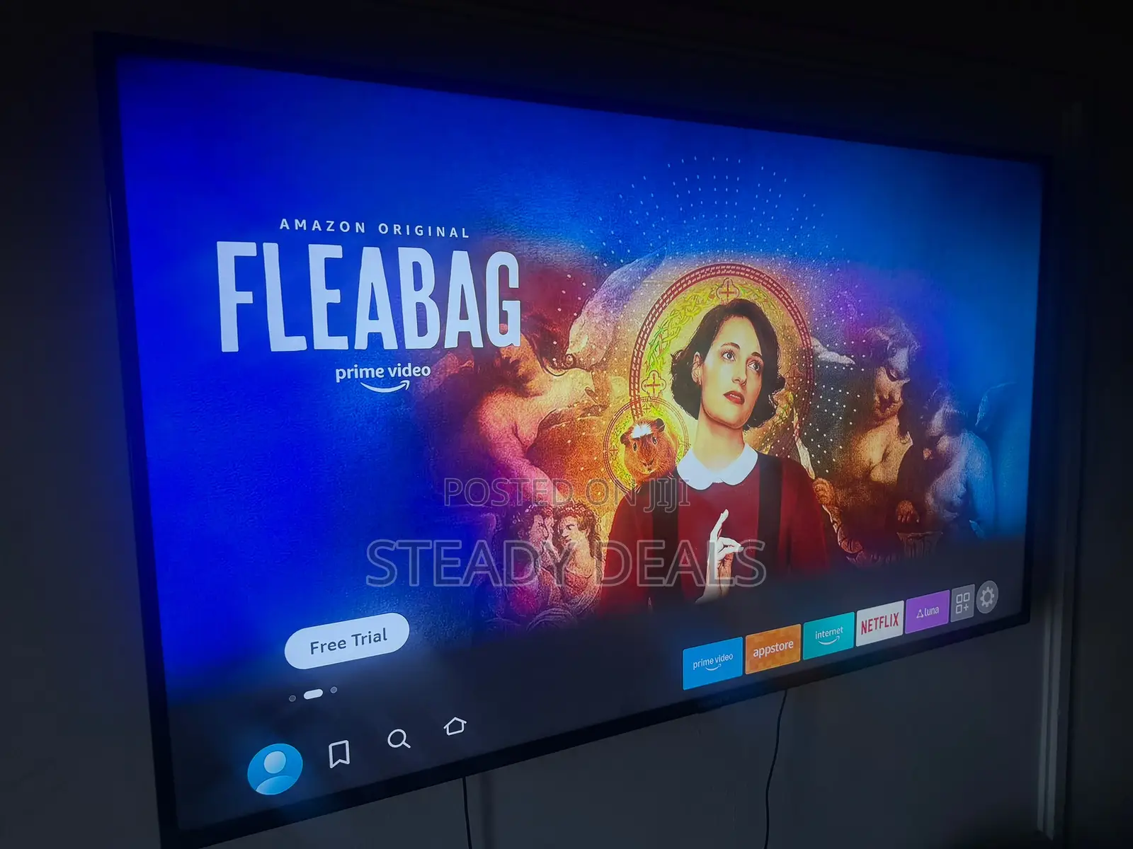 MAXI 58-Inch UHD Smart TV With Amazon Fire TV Stick