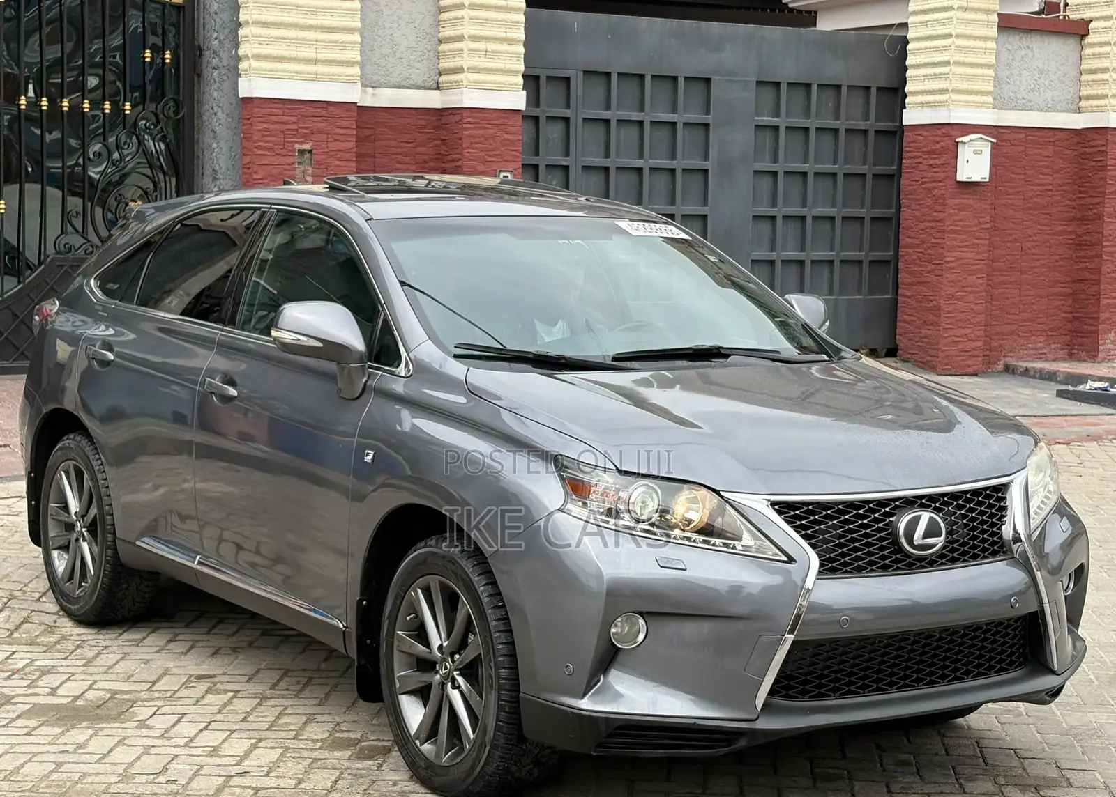 Lexus RX 350 F Sport AWD 2014 Gray