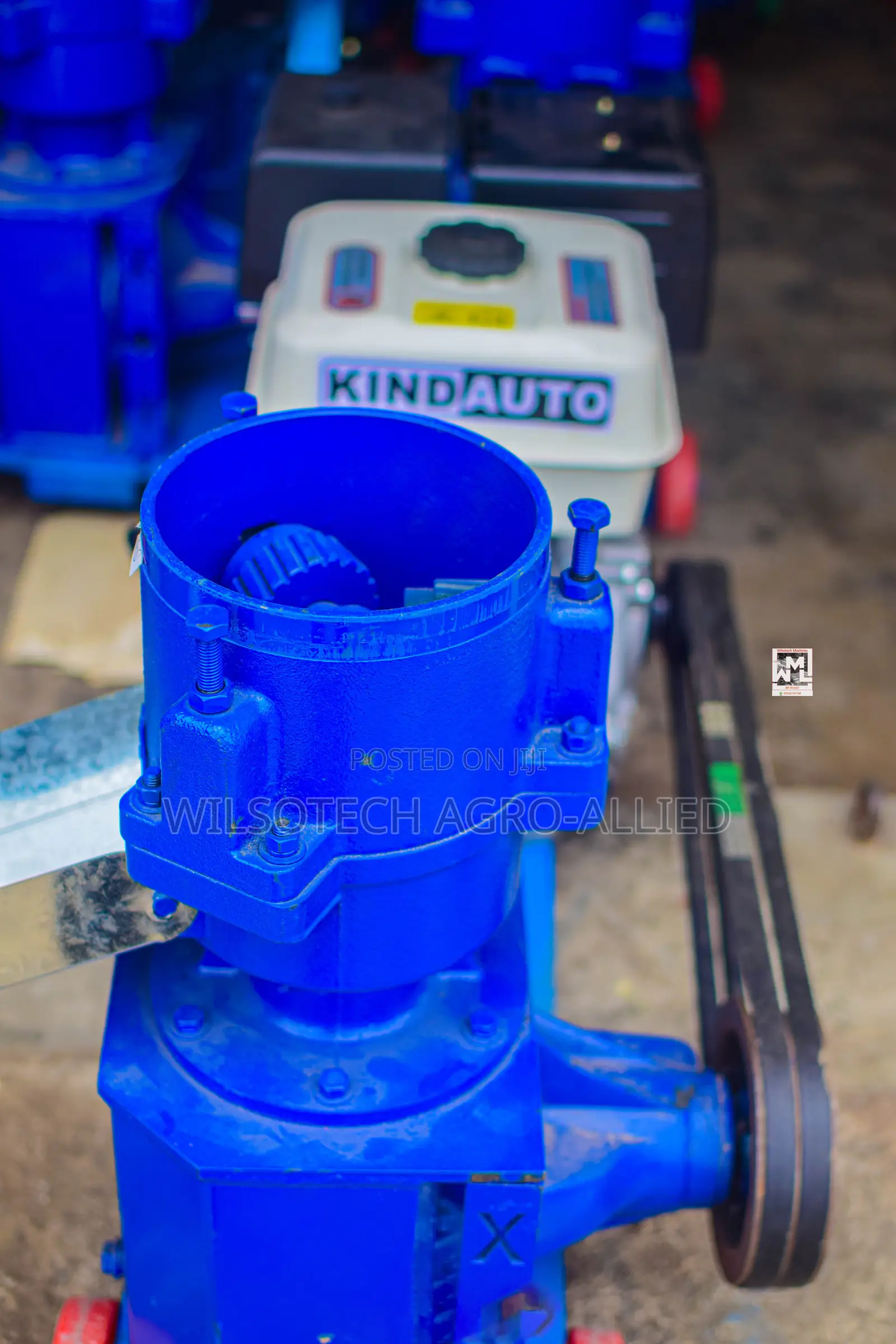 200kg/Hr Pelletizer Machine Powered With Gasoline/Electric Motor (New)