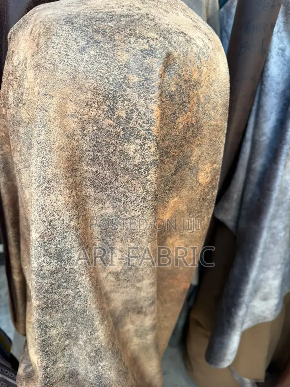 Marble Pattern Leather Look Material's for Making Chairs
