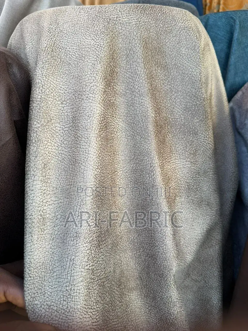 Marble Pattern Leather Look Material's for Making Chairs