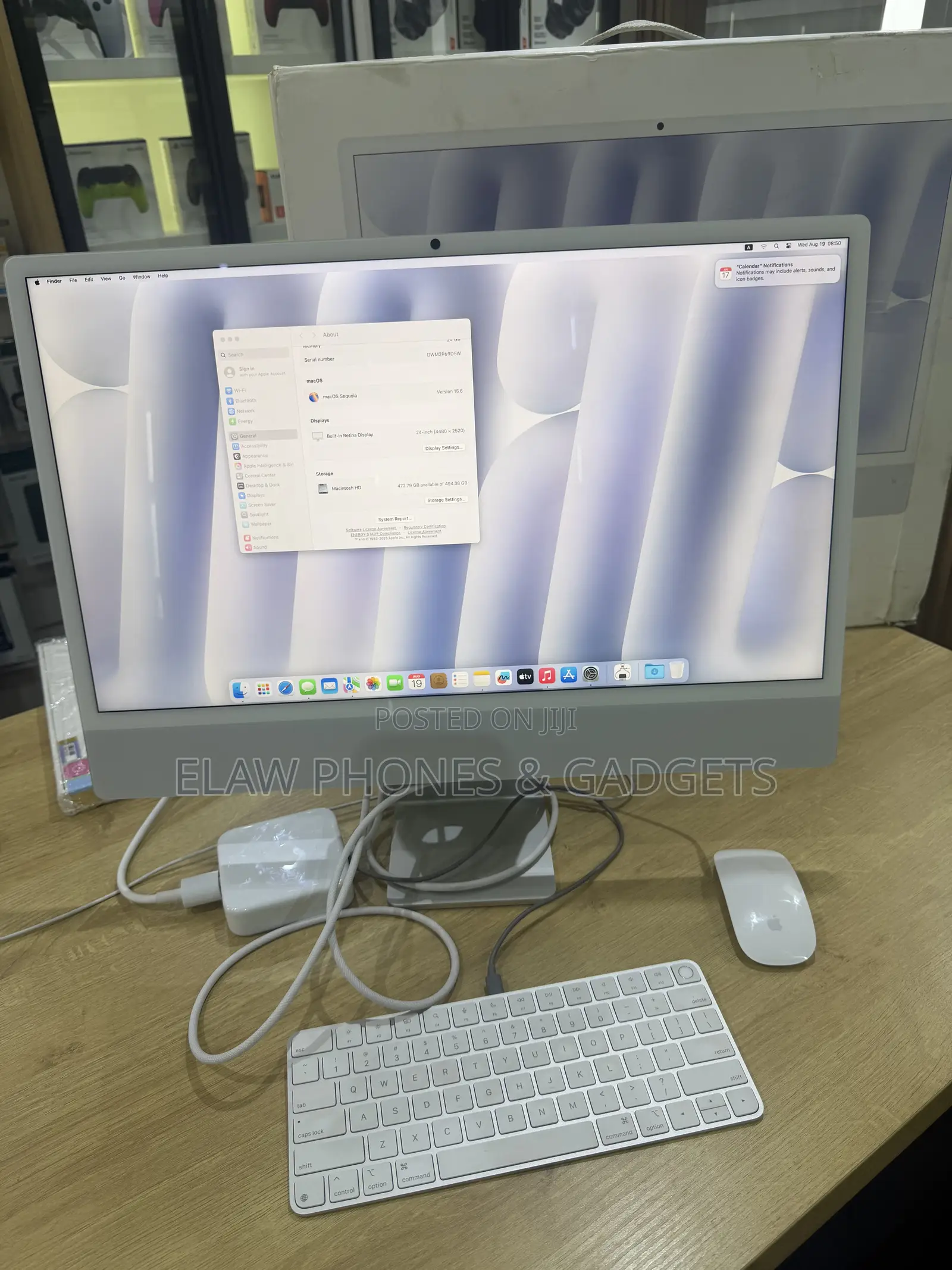 Desktop Computer Apple iMac M4 24GB Apple M4 SSD 512GB