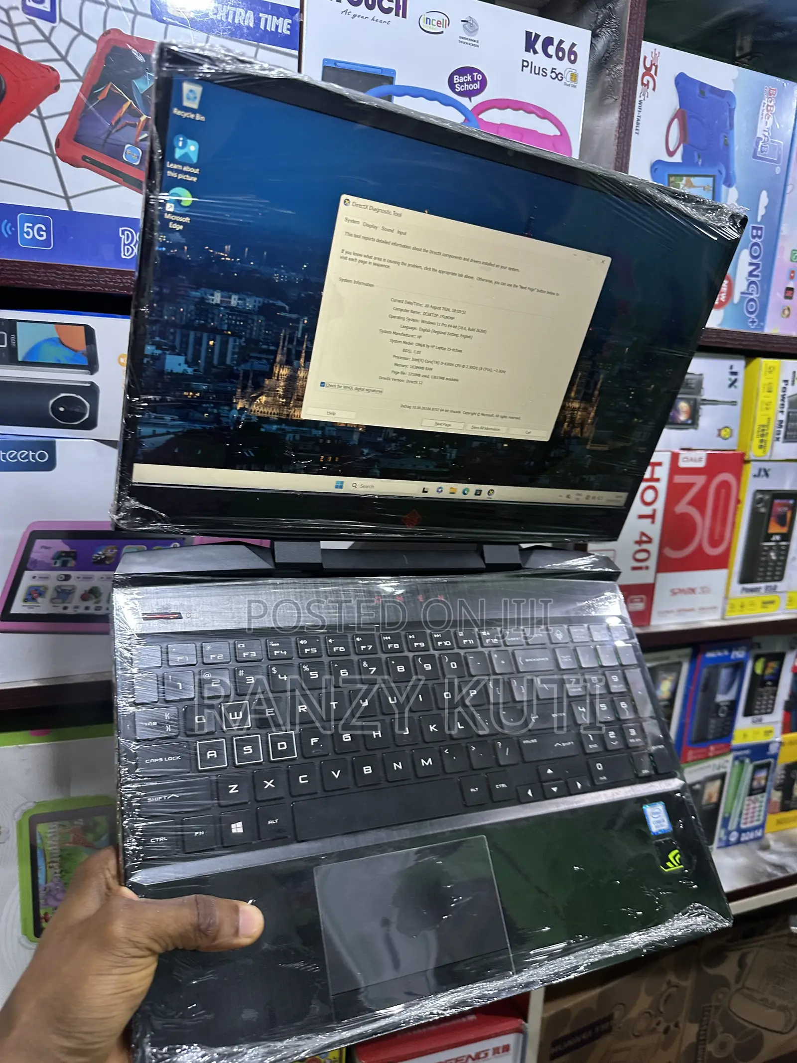 Laptop HP Omen 15 8GB Intel Core i5 SSD 512GB