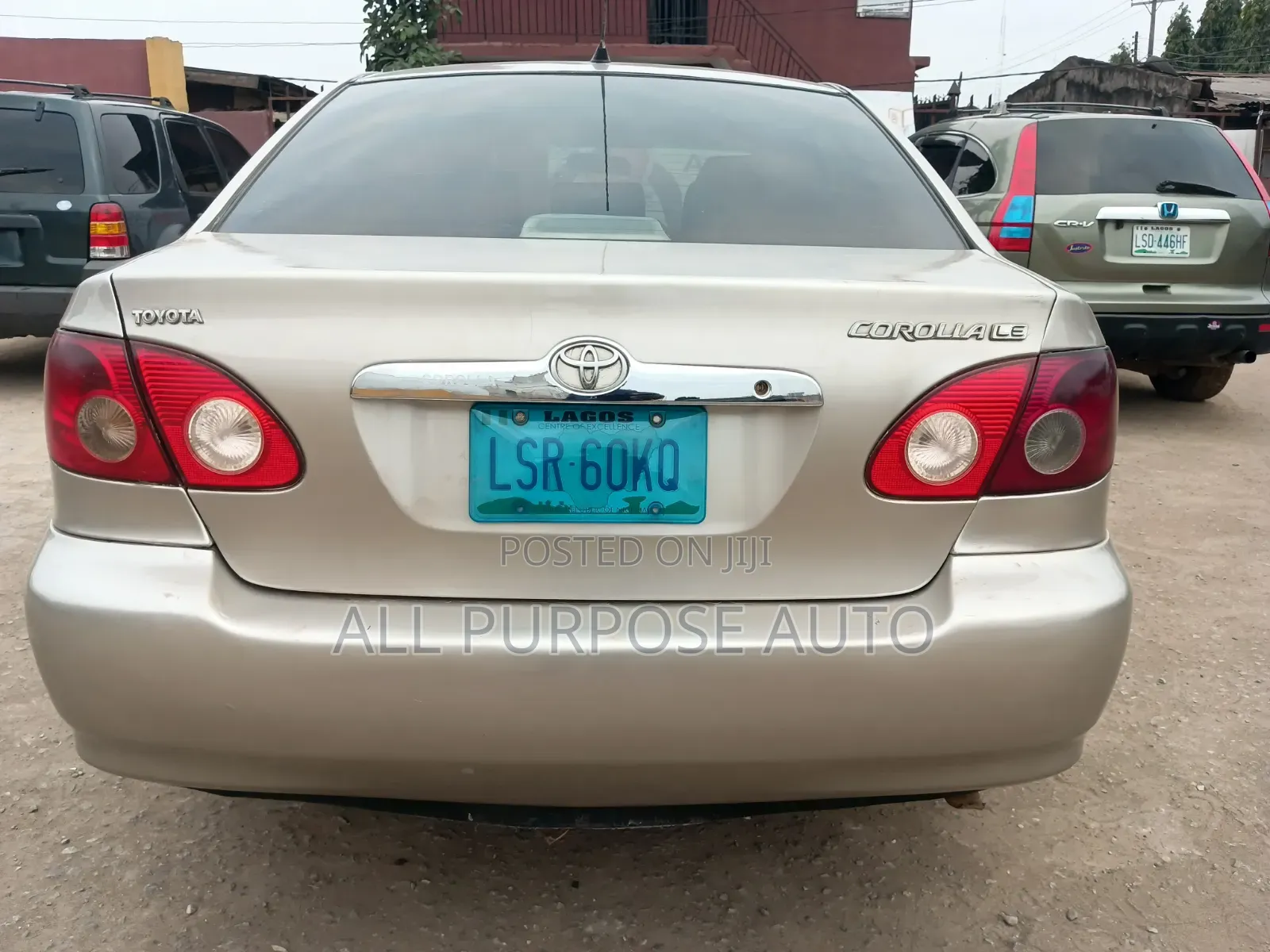 Toyota Corolla 2006 Gold
