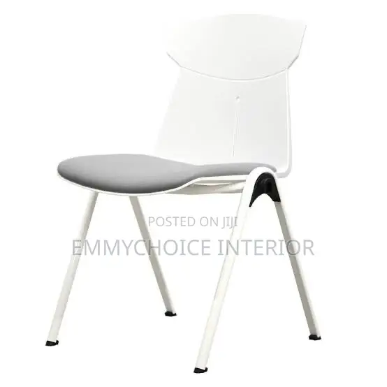 High Quality Plastic Chair With Fabric Foam Seated Cushion