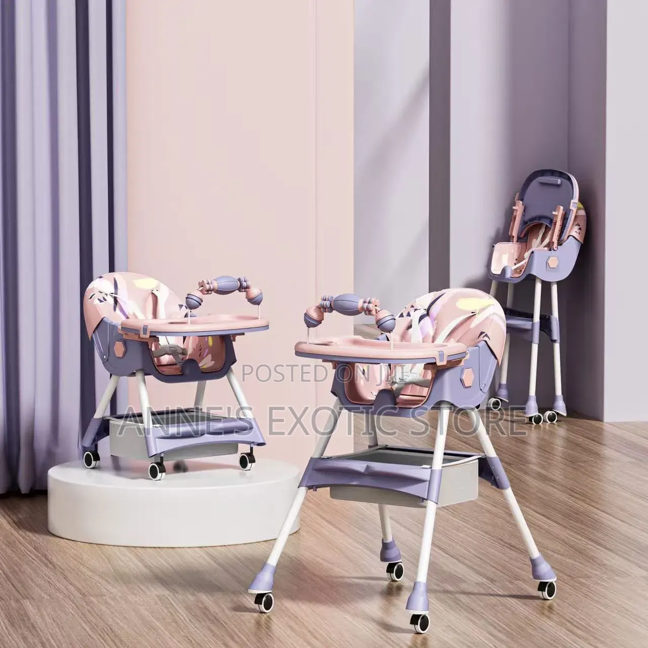 Infantso FEED-X 5-in-1 Multifunctional Baby High Chair