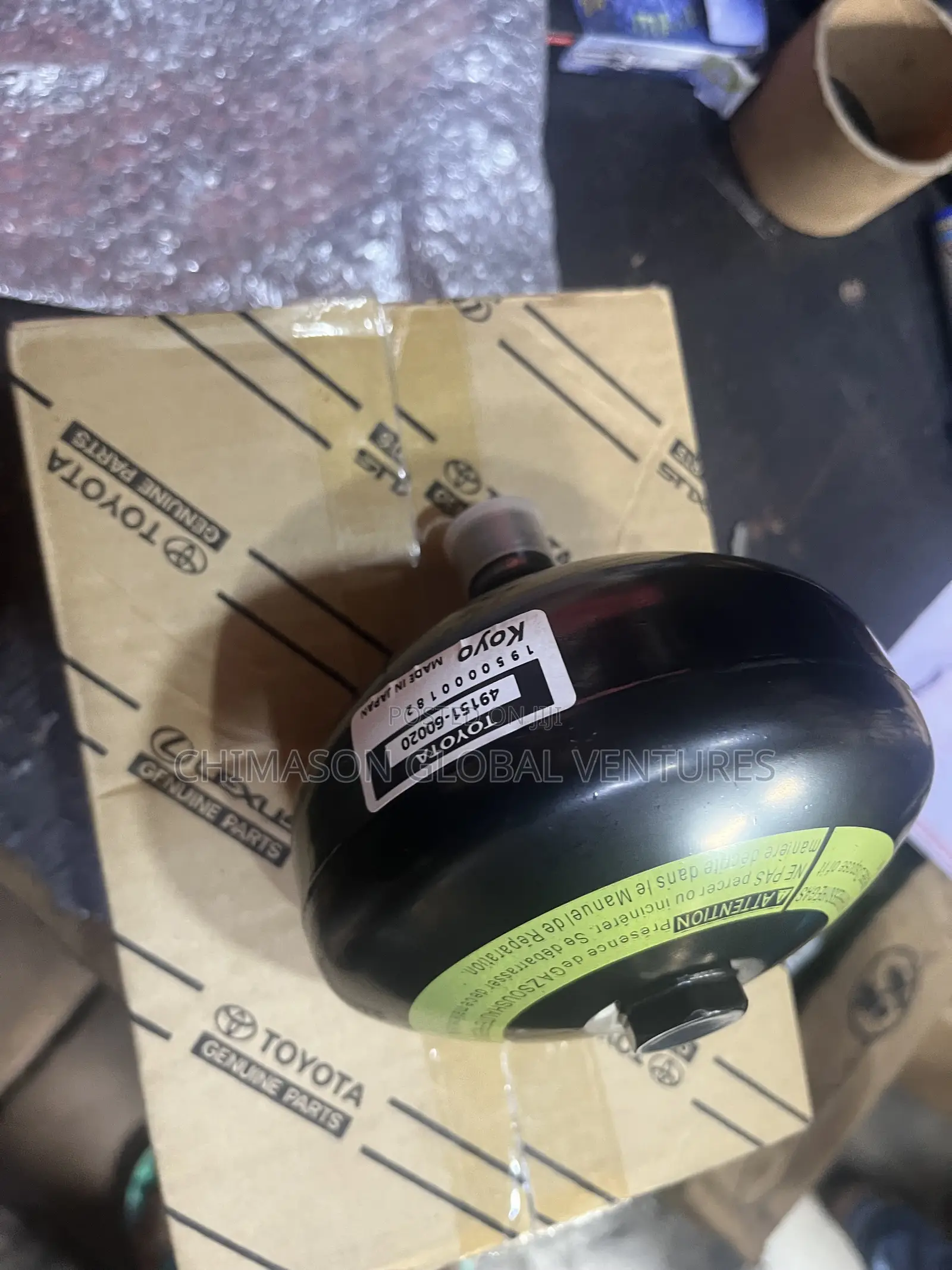 Accumulators for LandCruiser