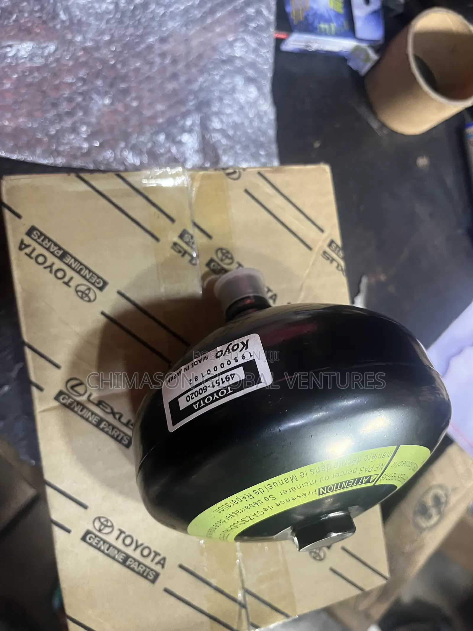 Accumulators for LandCruiser
