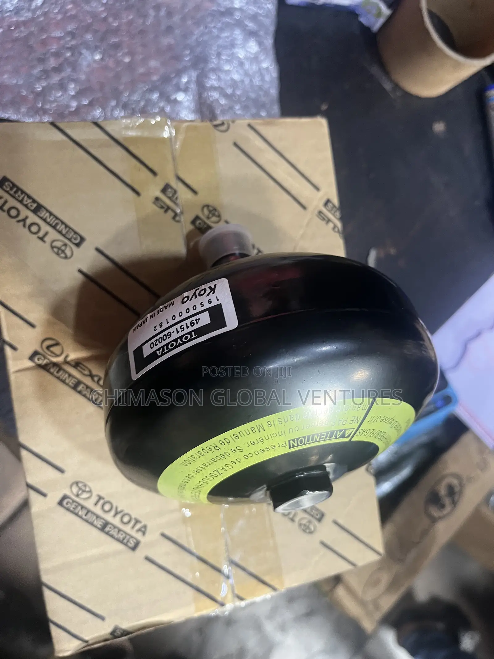 Accumulators for LandCruiser