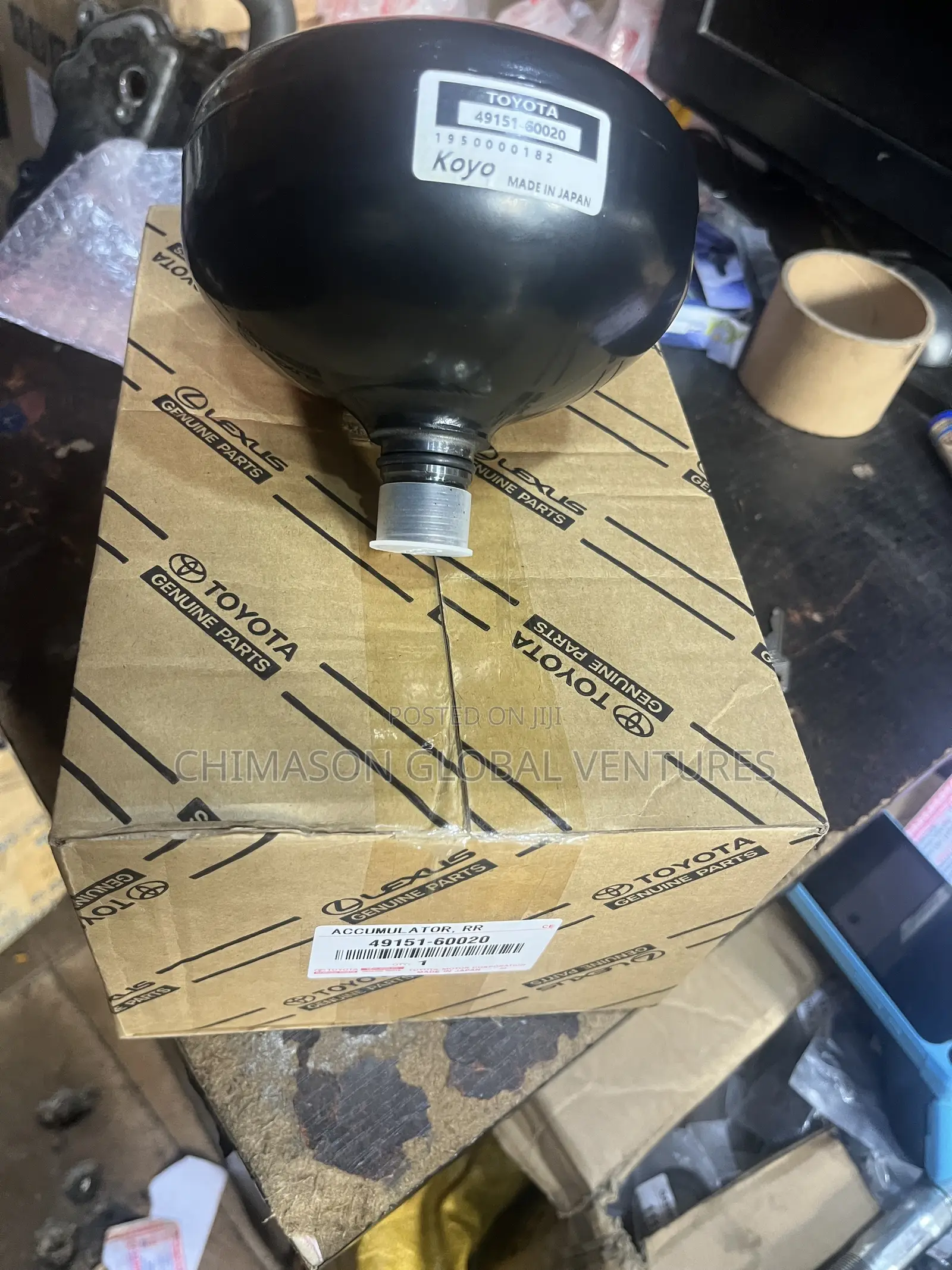 Accumulators for LandCruiser
